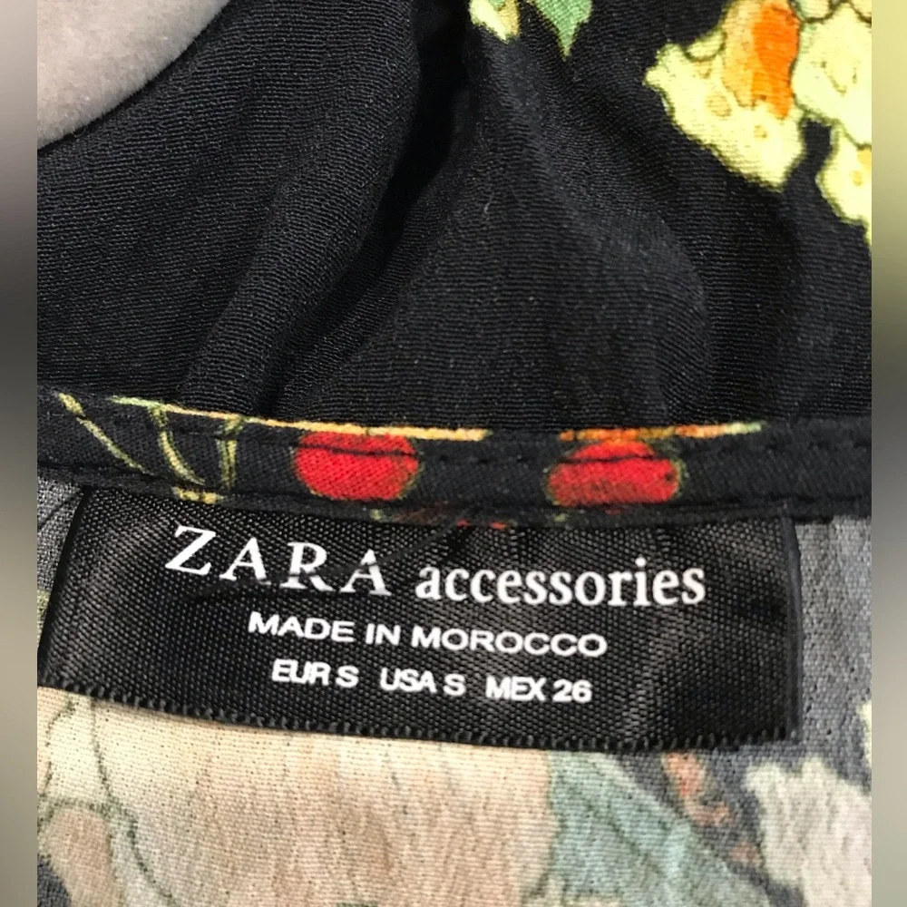 Zara floral maxi dress SZ S